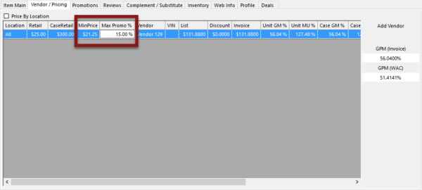 MaxDiscountPercentage