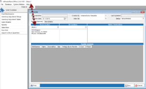 Transfer Default Location